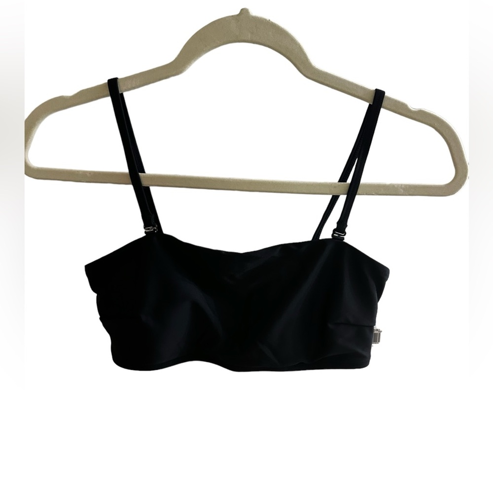 Old Navy Black Bandeau Swim Suit Top
